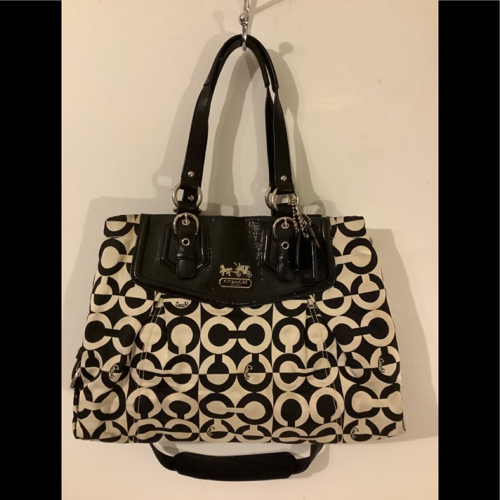 Authentic Coach Madison Boxed OP Art Claire 14587